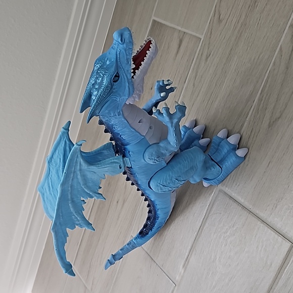 Robotic IceBlast Roaring Walking Dragon WORKING TOY - Picture 9 of 12